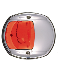 Red Navigation Side Light (Chrome)